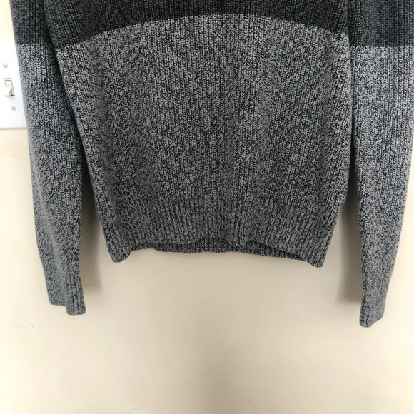 GAP Gradient Grey Long Sleeve Knit Sweater - Picture 4 of 12